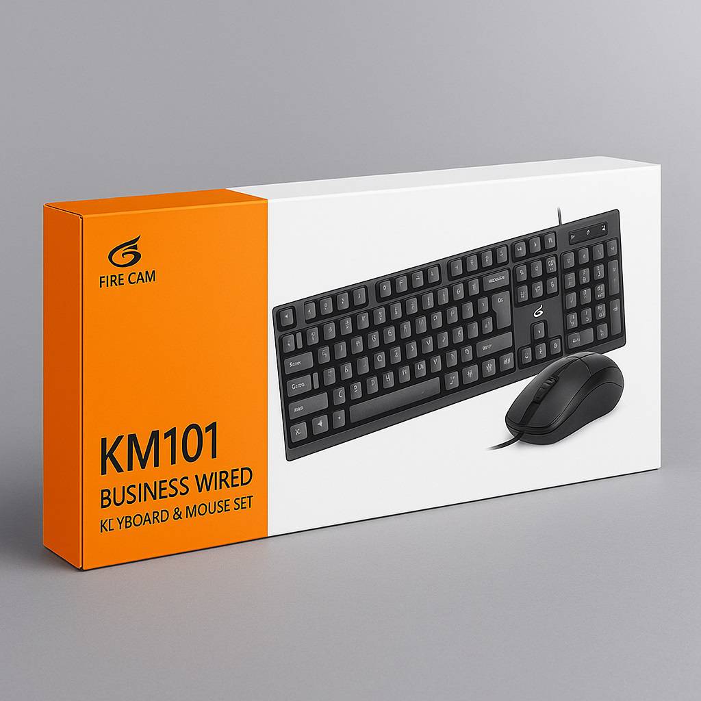 Firecam Km101 Wired Keyboard & Mouse