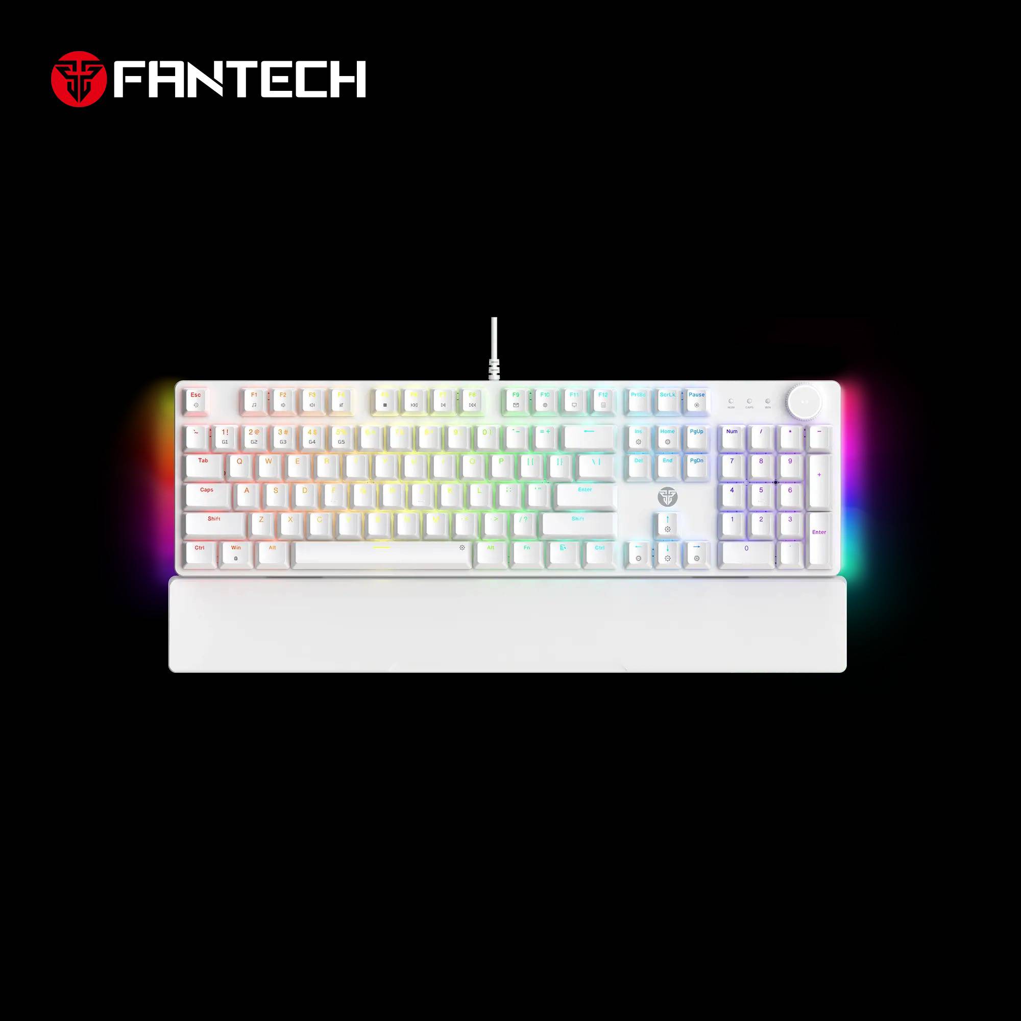 Fantech MK894 Maxpower II Mechanical Gaming Keyboard WH
