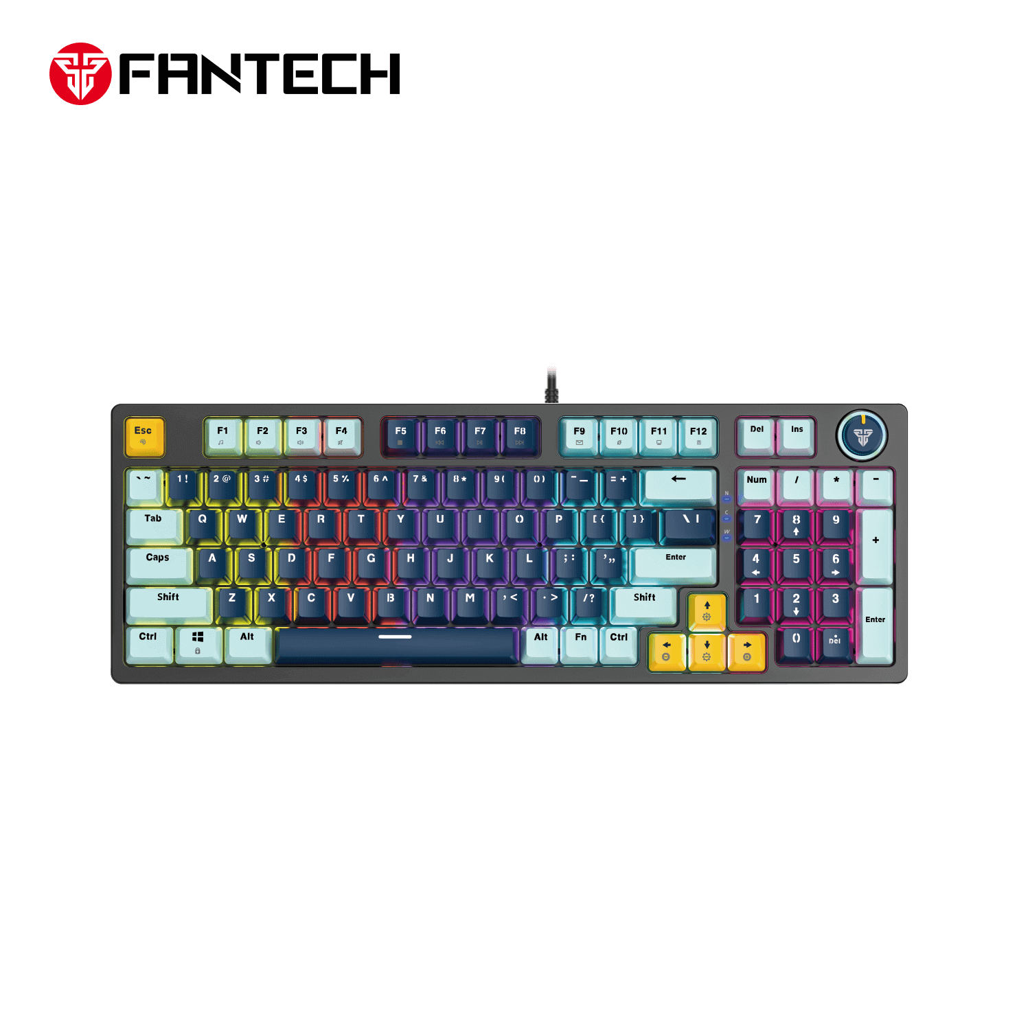 Fantech Atom96 MK890V2 Mechanical Gaming Keyboard (Taro Switch)