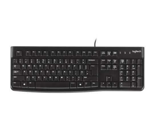 Logitech K120 Wired Keyboard - Full Size
