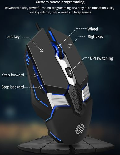 k-snake M12 D6 Mouse