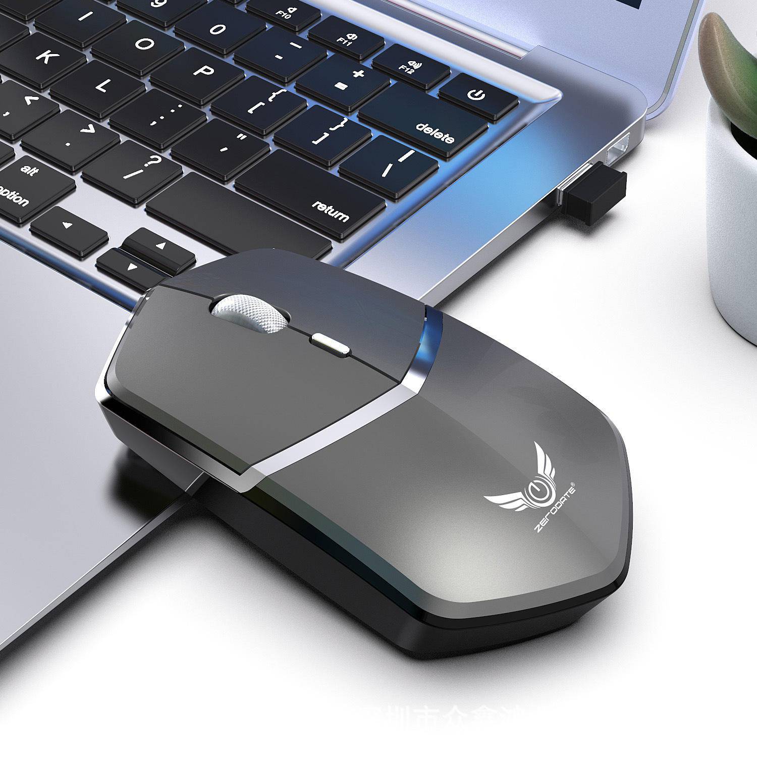 ZERODATE AROMA WIRELESS MOUSE T37 Rechargeable