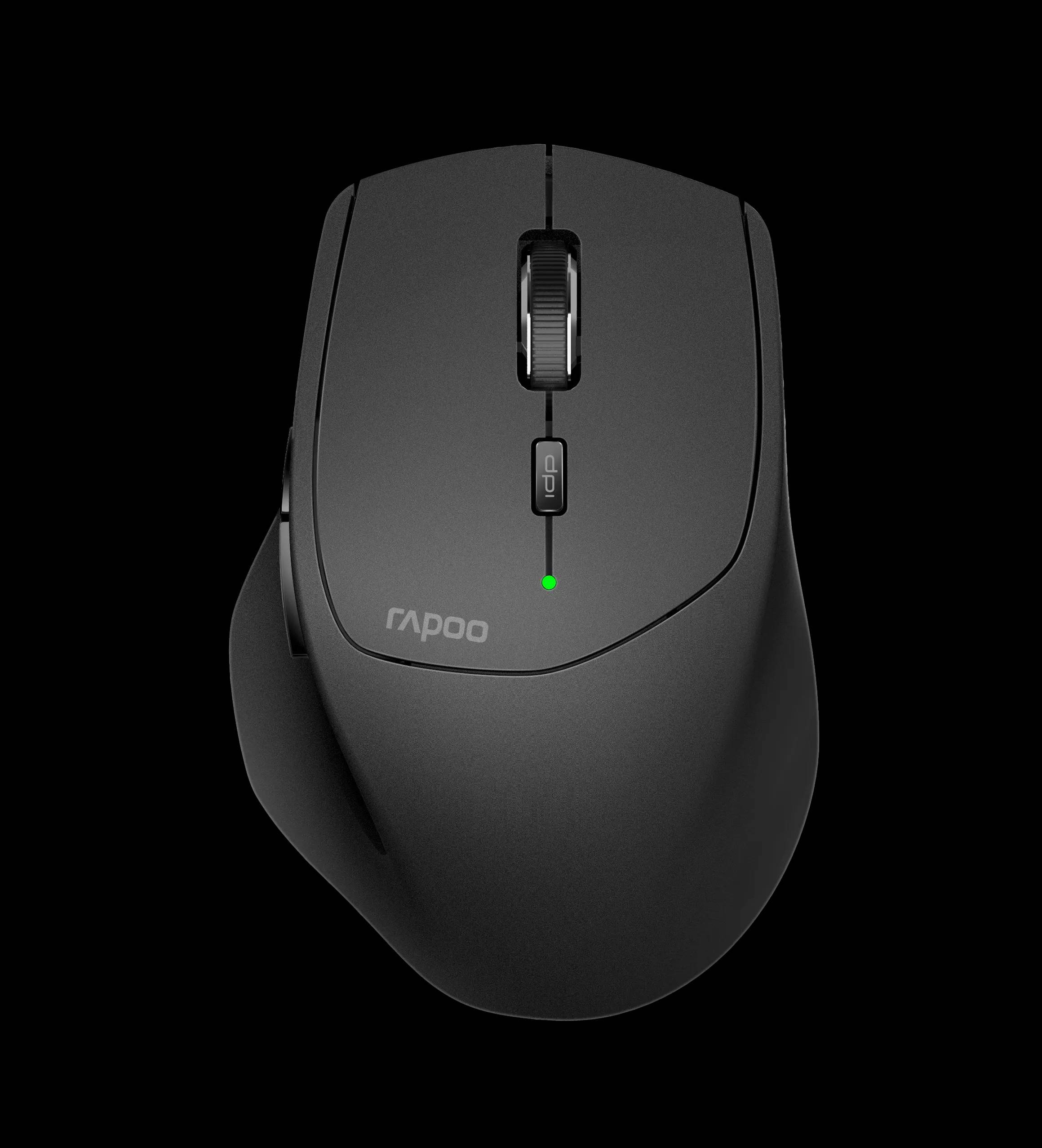 RAPOO MT550 WIRELESS Silent MOUSE MULTIMODE 1.600 DPI-BLACK