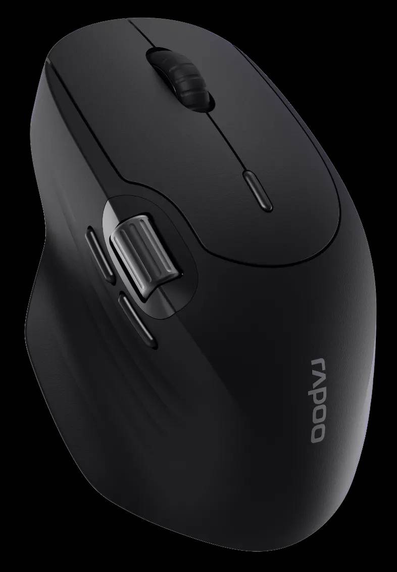 RAPOO MT560 WIRELESS Silent MOUSE MULTIMODE 1600 DPI-BLACK