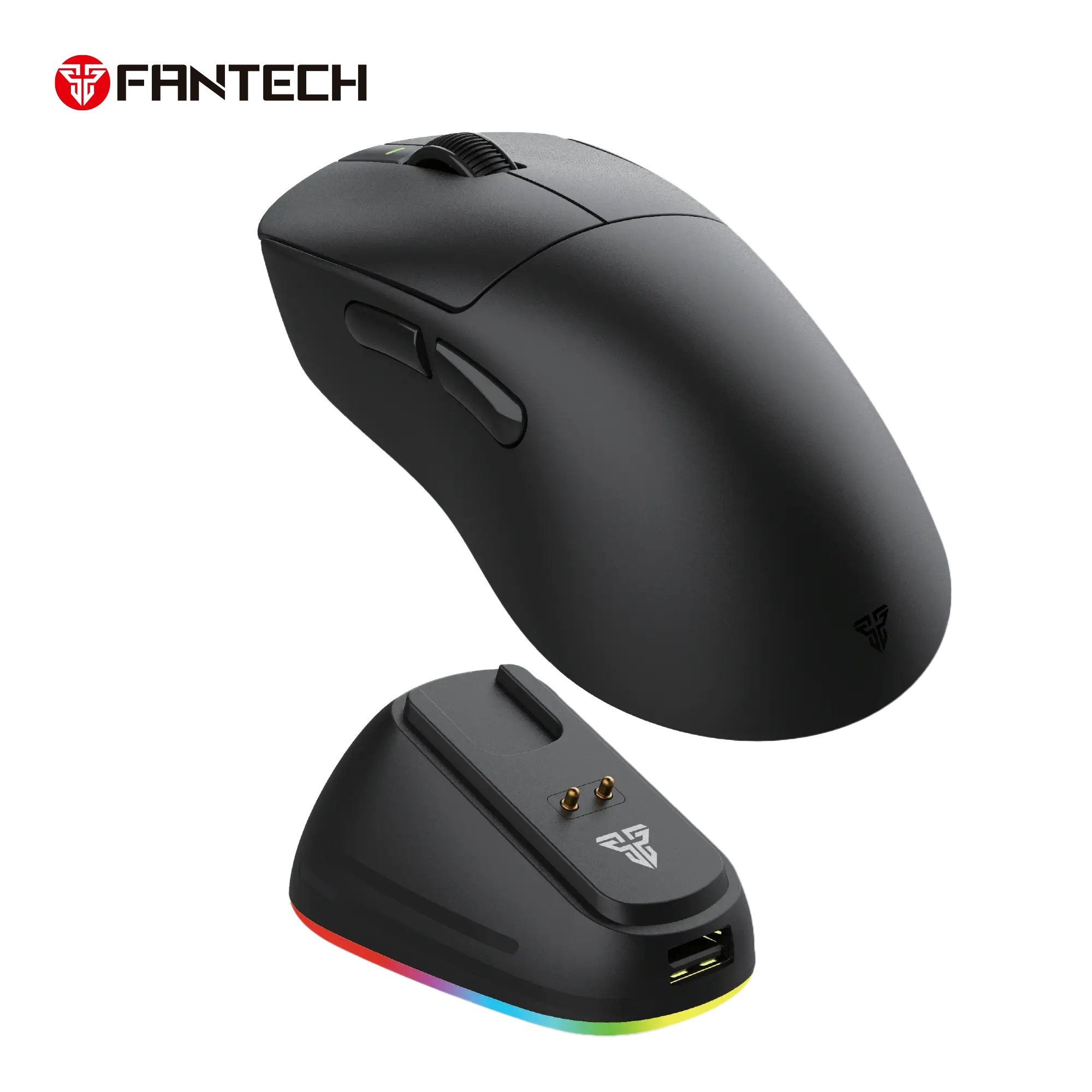 Fantech WG14E YARI E Ergonomic Wireless Gaming Mouse-Black