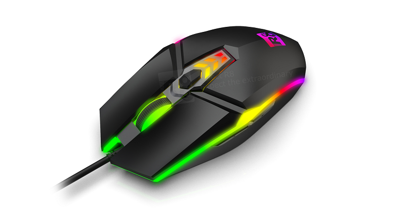 R8 1629 Wired RGB Gaming Mouse