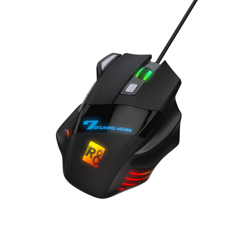 R8 1634 Wired RGB Gaming Mouse