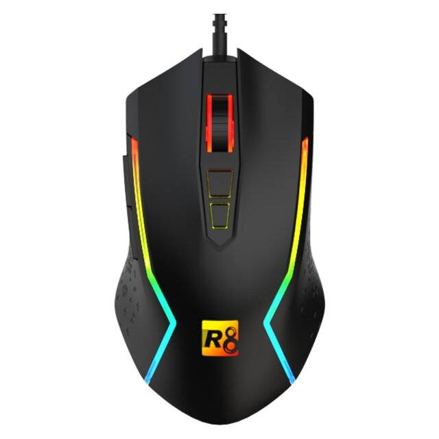 R8 G203 Wired ESPORTS RGB Gaming Mouse