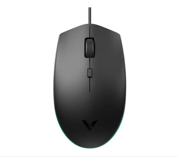 Rapoo V11S Silent Wired Optical Gaming Mouse