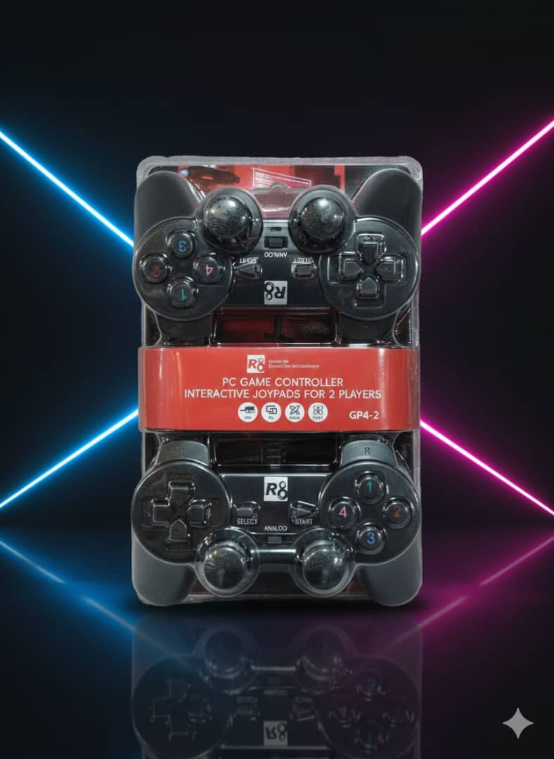 R8 GP4-2 PC GAME JOYPADS FOR 2 PLAYRERS