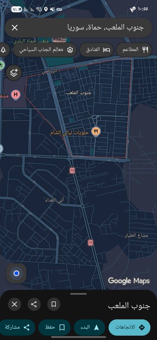 شقة مميزة في أرقى أحياء مدينة حماة 
